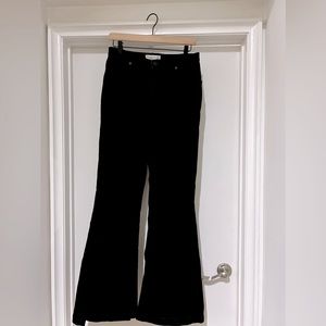 Abercrombie Black Flare Jeans (curvy) 8/29